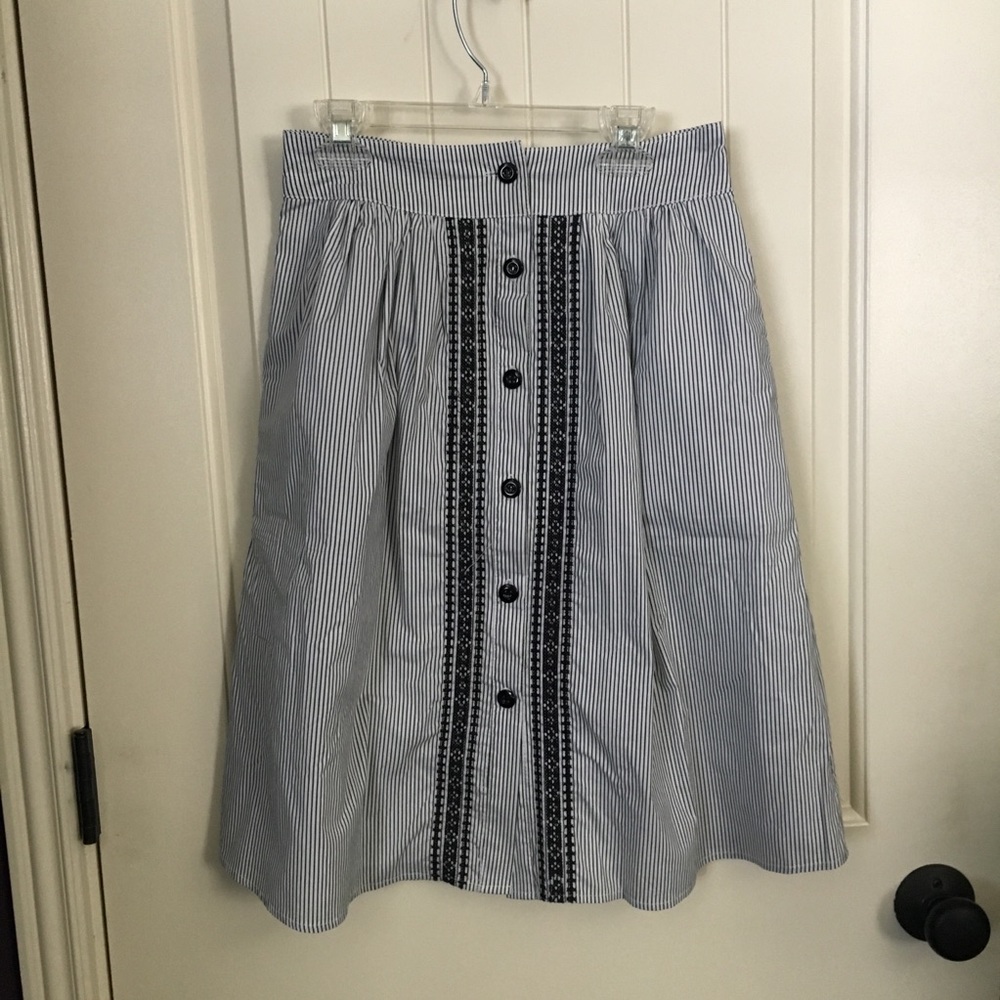 stripe skirt